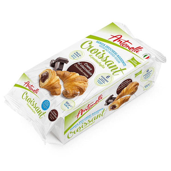 Круассан с какао-кремом без сахара – 8,89 унции (252 г)